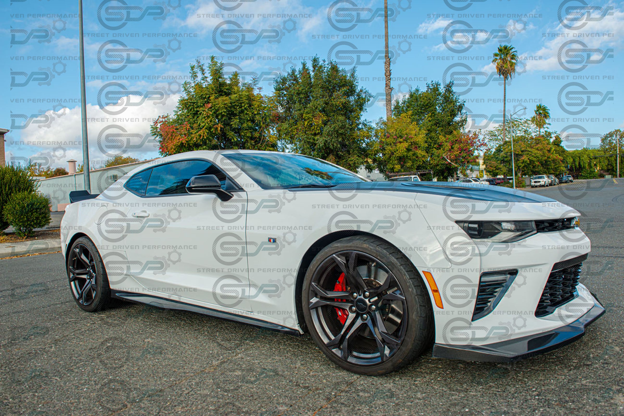 2019+ 6th Gen Camaro - "ZL1 - 1LE Track Package" - Carbon Fiber Front Splitter / Lip Ground Effects - for all models